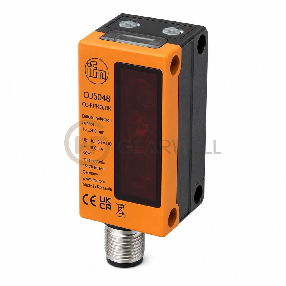 IFM OJ5048 Diffuse Reflection Sensors with Background Suppression