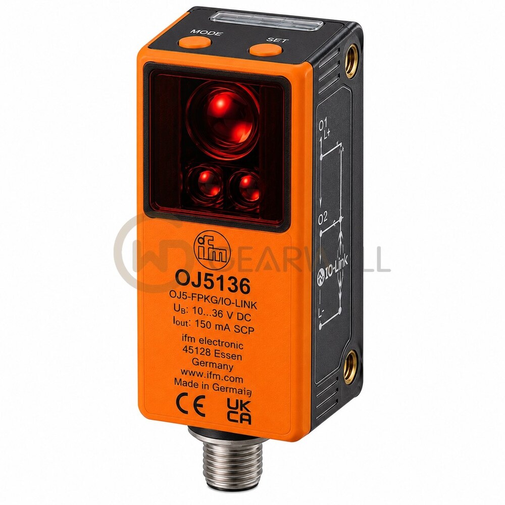 IFM OJ5136 Retro-Reflective LASER Sensor
