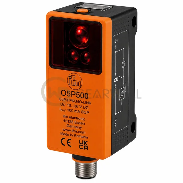 IFM P500 Retro-Reflective Photoelectric Sensor