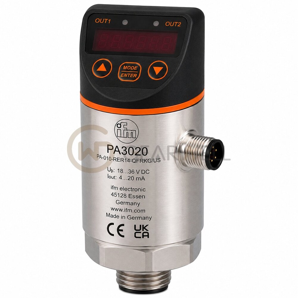 IFM PA3020 Pressure Transmitter with Ceramic Measuring Cell