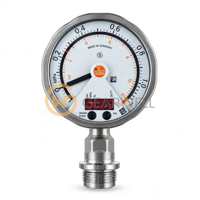 IFM PG2744 Flush Pressure Sensor with Analogue Display