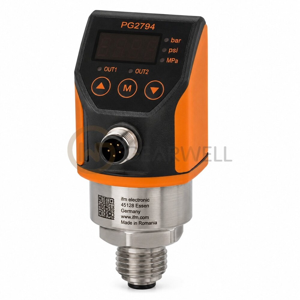IFM PG2794 Flush Pressure Sensor with Analogue Display