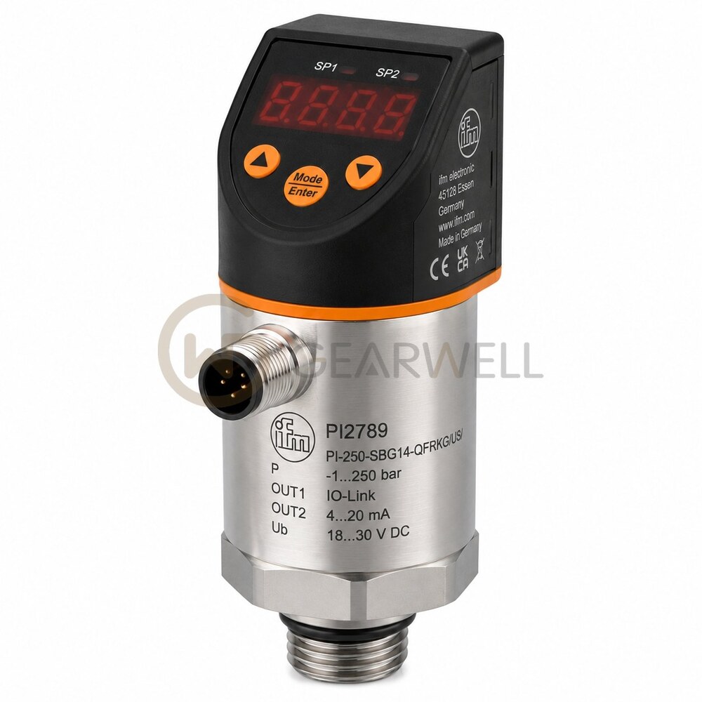 IFM PI2789 Flush Pressure Sensor with Display