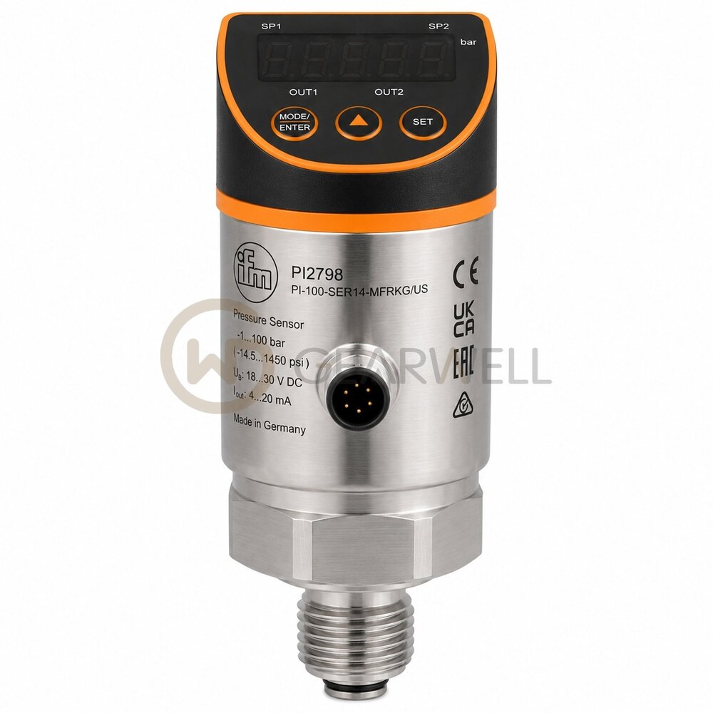 IFM PI2798 Flush Pressure Sensor with Display