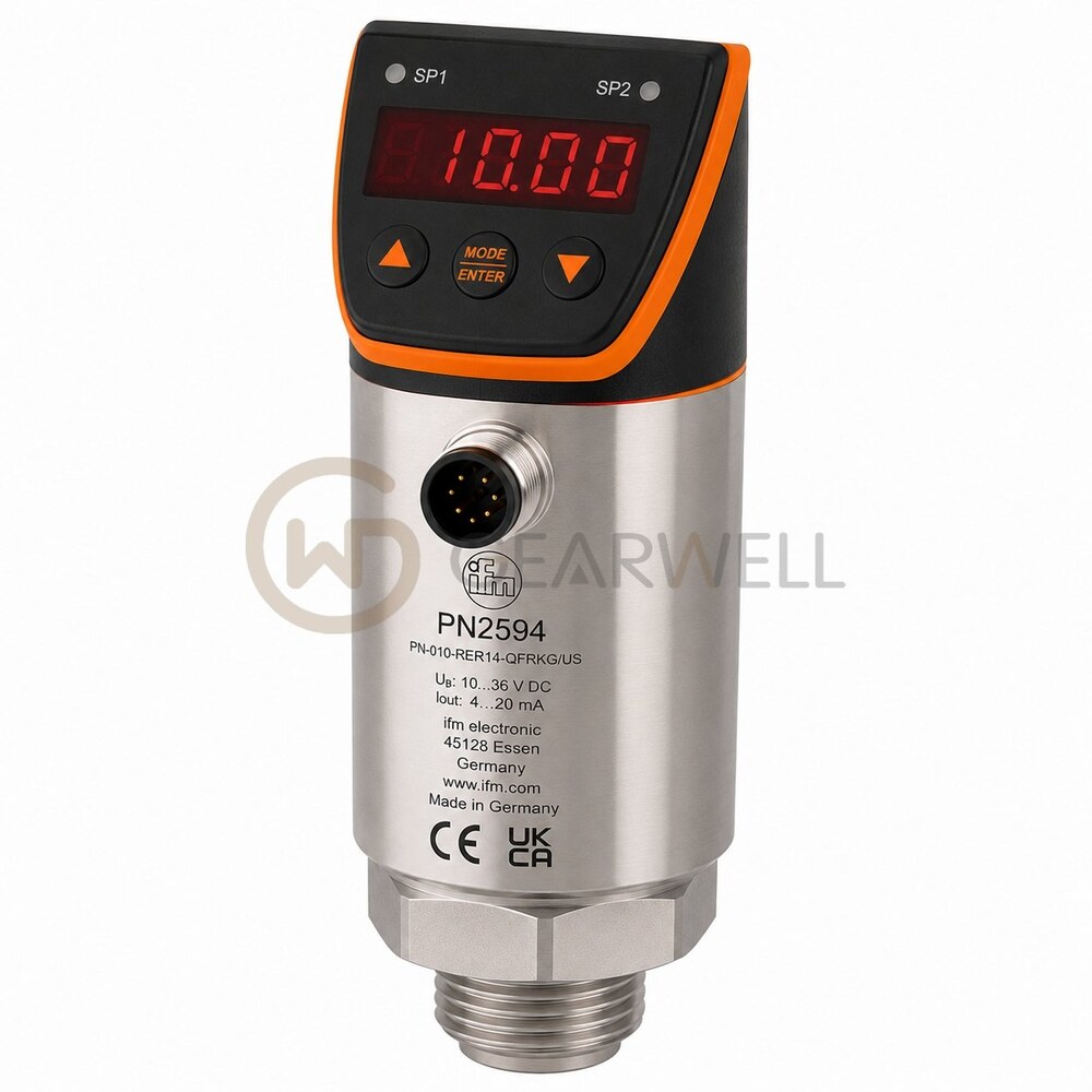 IFM PN2594 Pressure Sensor with Display