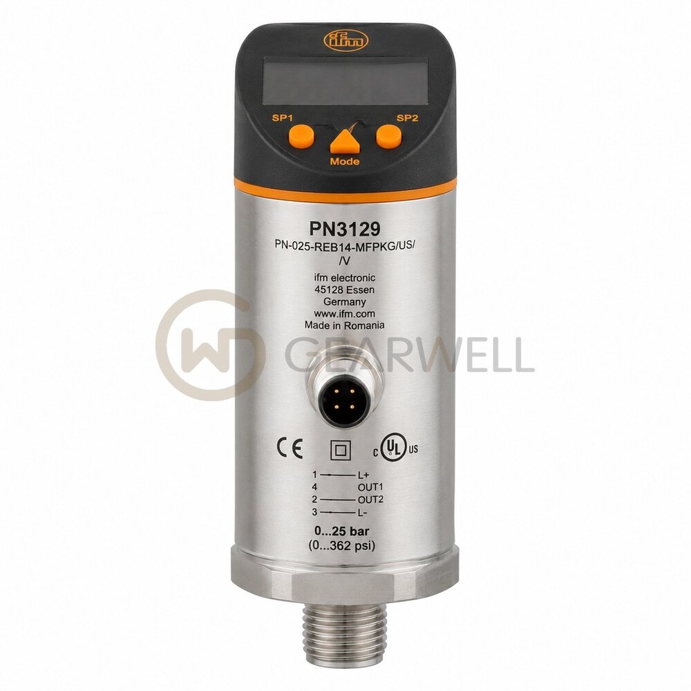 IFM PN3129 Pressure Sensor with Display