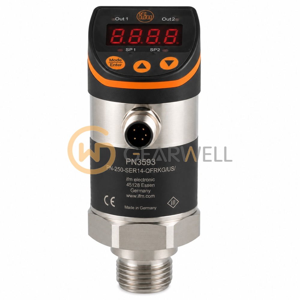 IFM PN3593 Pressure Sensor with Display