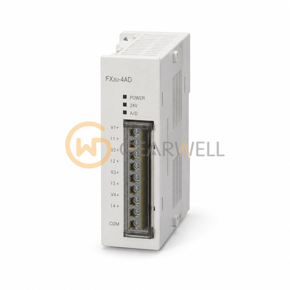 Mitsubishi Electric FX3U-4AD Input Module
