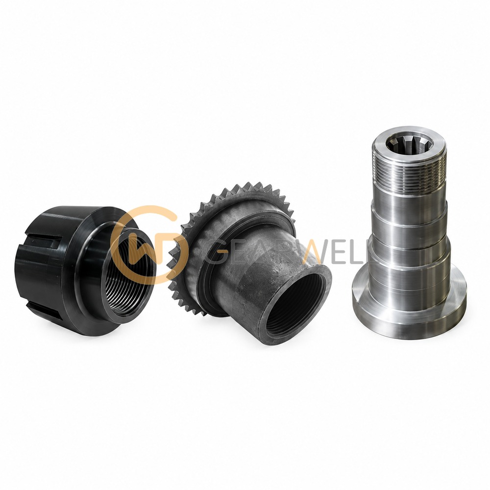 Mold Adjustment Nuts and Drive Shafts for HAITIAN Machines