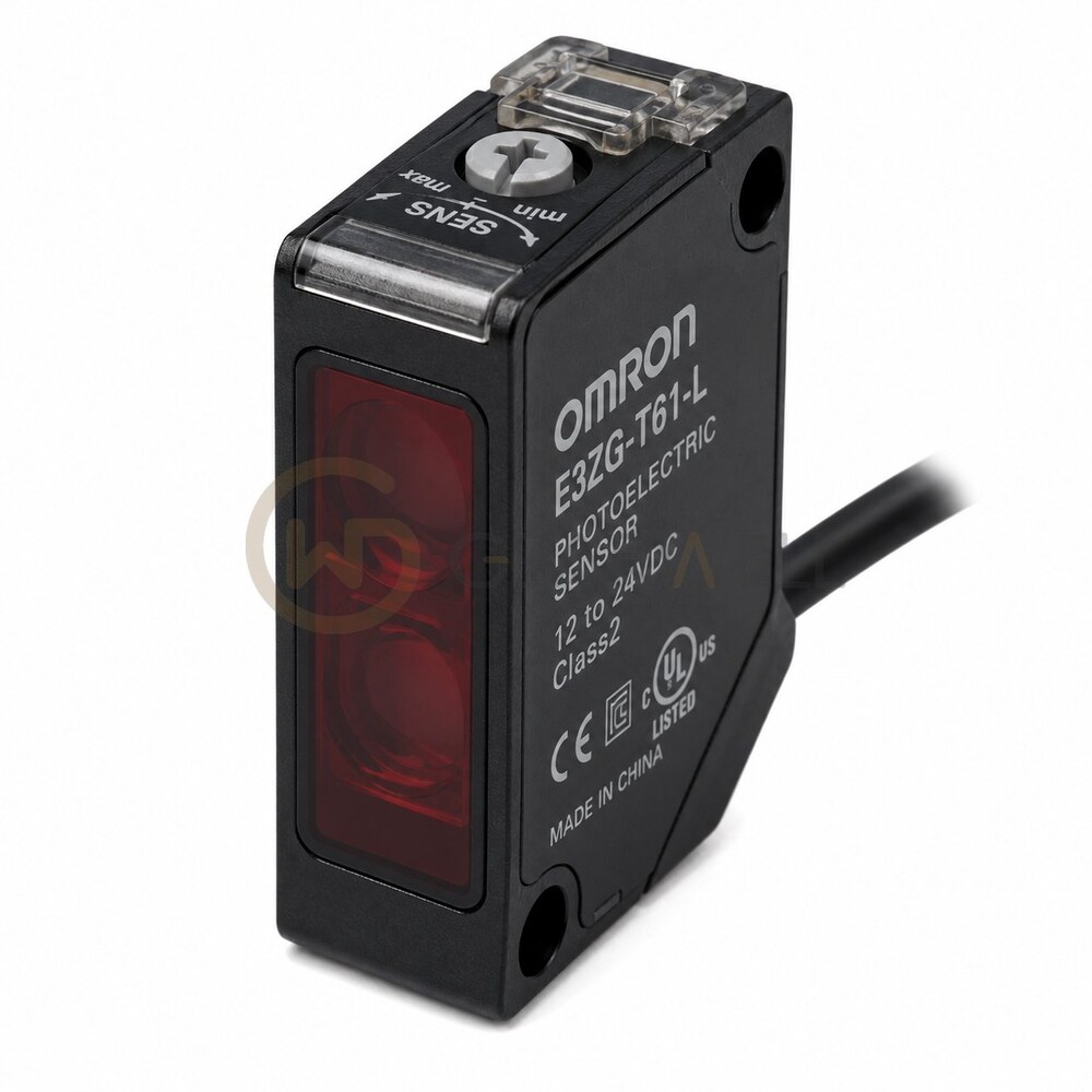 OMRON E3ZG-T61-L Compact Photoelectric Sensor with Built-In Amplifier