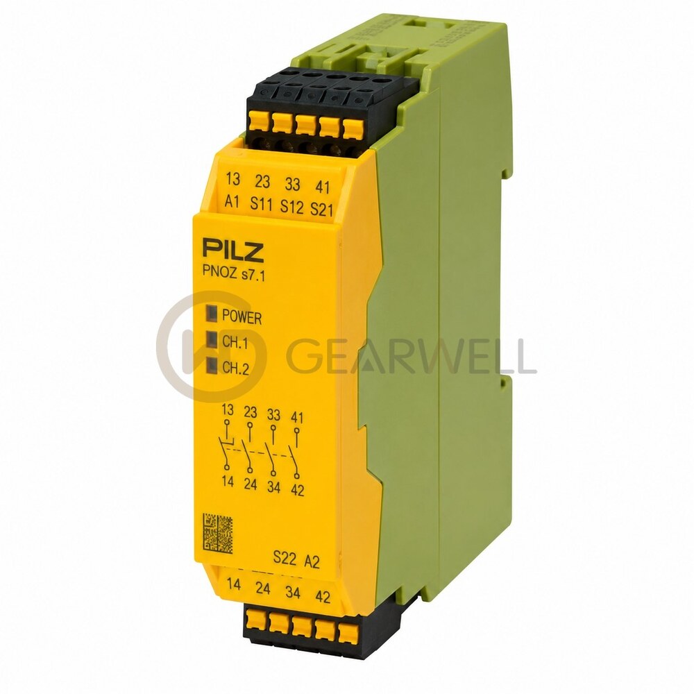 PILZ PNOZS7.1 Safety Relay