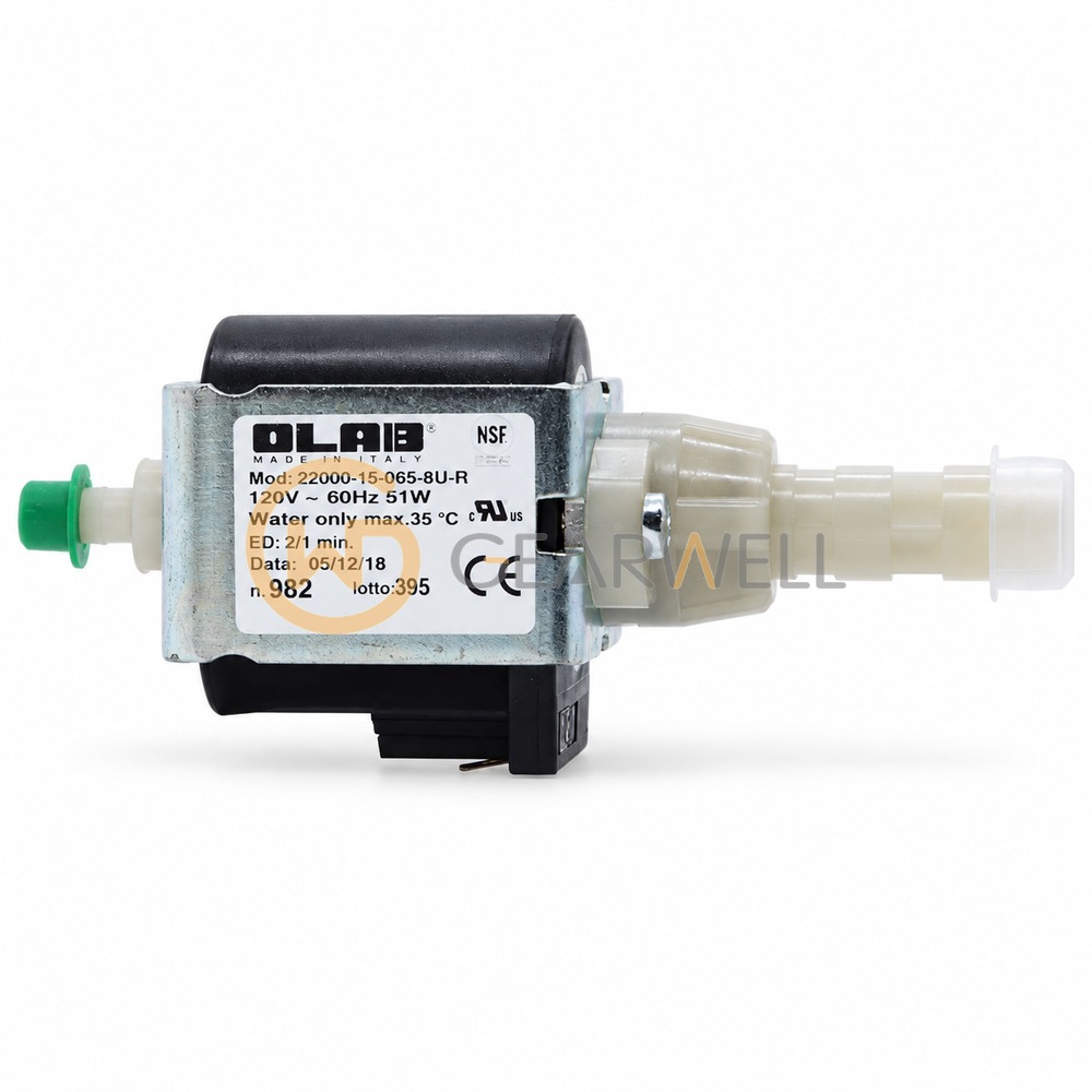 OLAB 22000-15-065-8U-R 120 V 51 W Vibration Pump – Plastic Ports