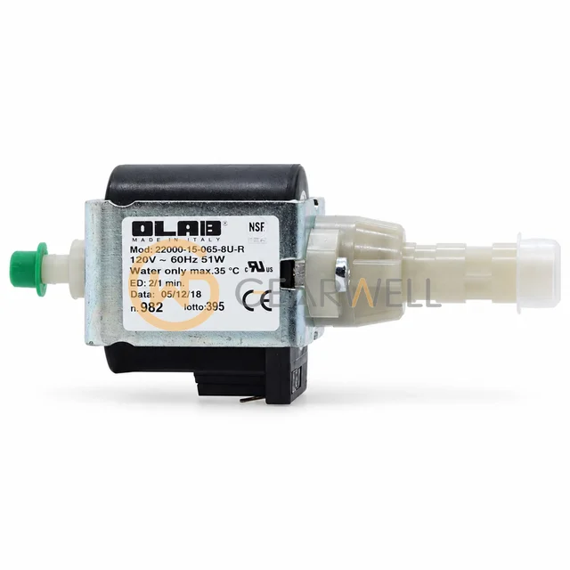 OLAB 22000-15-065-8U-R 120 V 51 W Vibration Pump – Plastic Ports