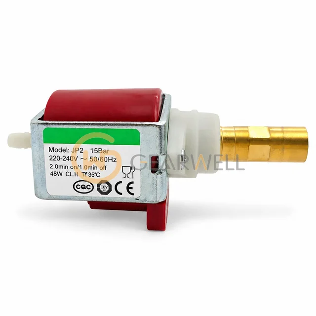 JP2 220-240 V 48 W Vibration Pump – One Brass Connector