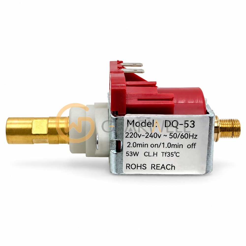 DQ-53 220-240 V 53 W Vibration Pump – Two Brass Connectors