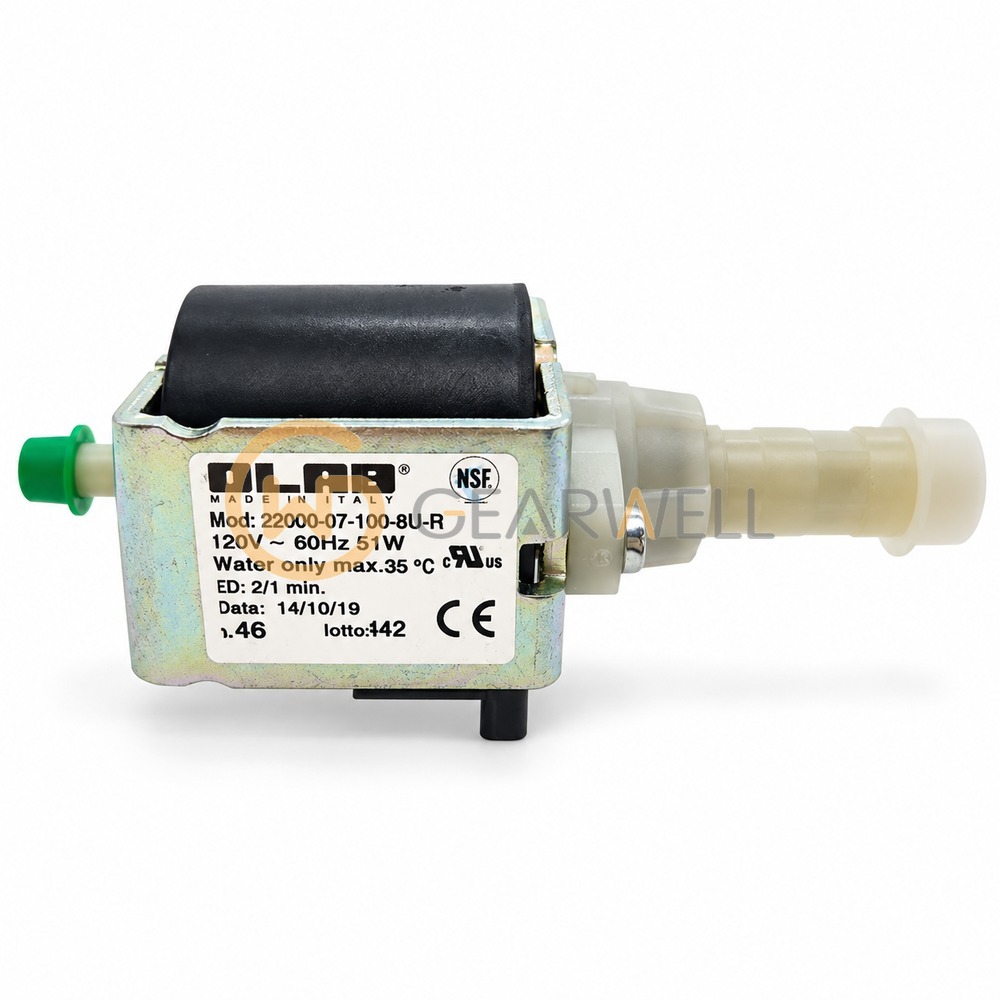 OLAB 22000-07-100-8U-R 120 V 51 W Vibration Pump – Plastic Ports