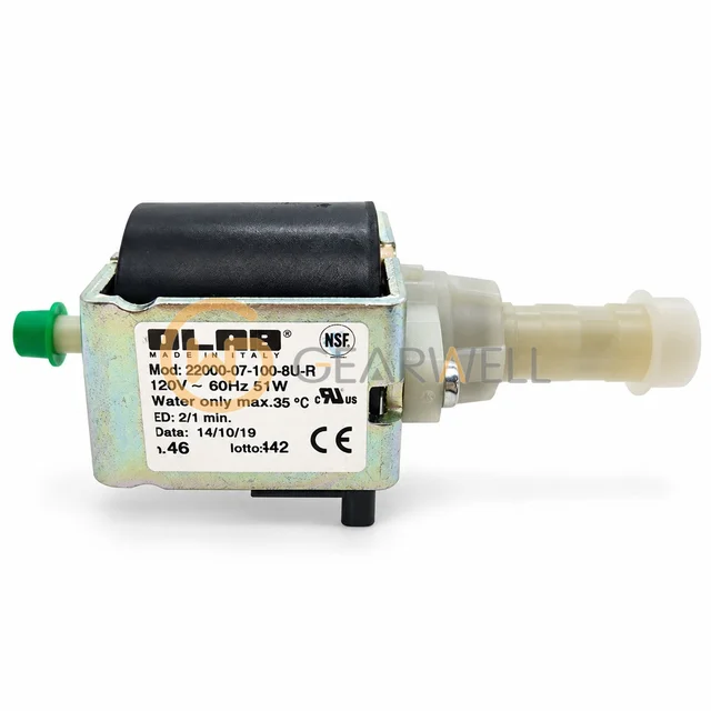 OLAB 22000-07-100-8U-R 120 V 51 W Vibration Pump – Plastic Ports