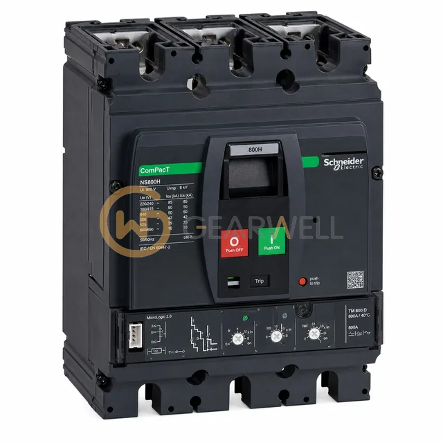 Schneider Electric C080H320FM NS800H 800 A 3-Pole Circuit Breaker