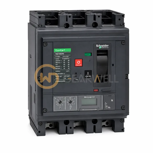 Schneider Electric C100N320FM NS1000N 1000 A 3-Pole Circuit Breaker