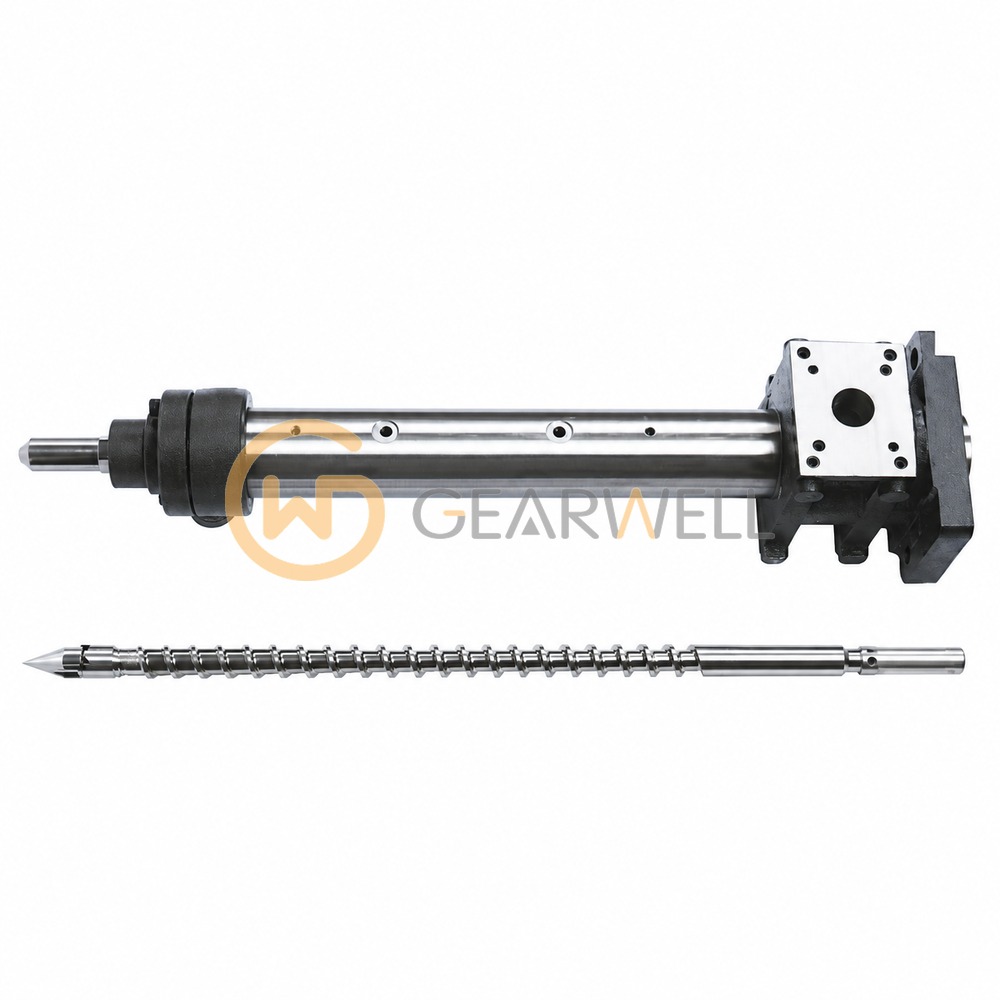 Screw and Barrel Assembly for JSW Injection Molding Machines