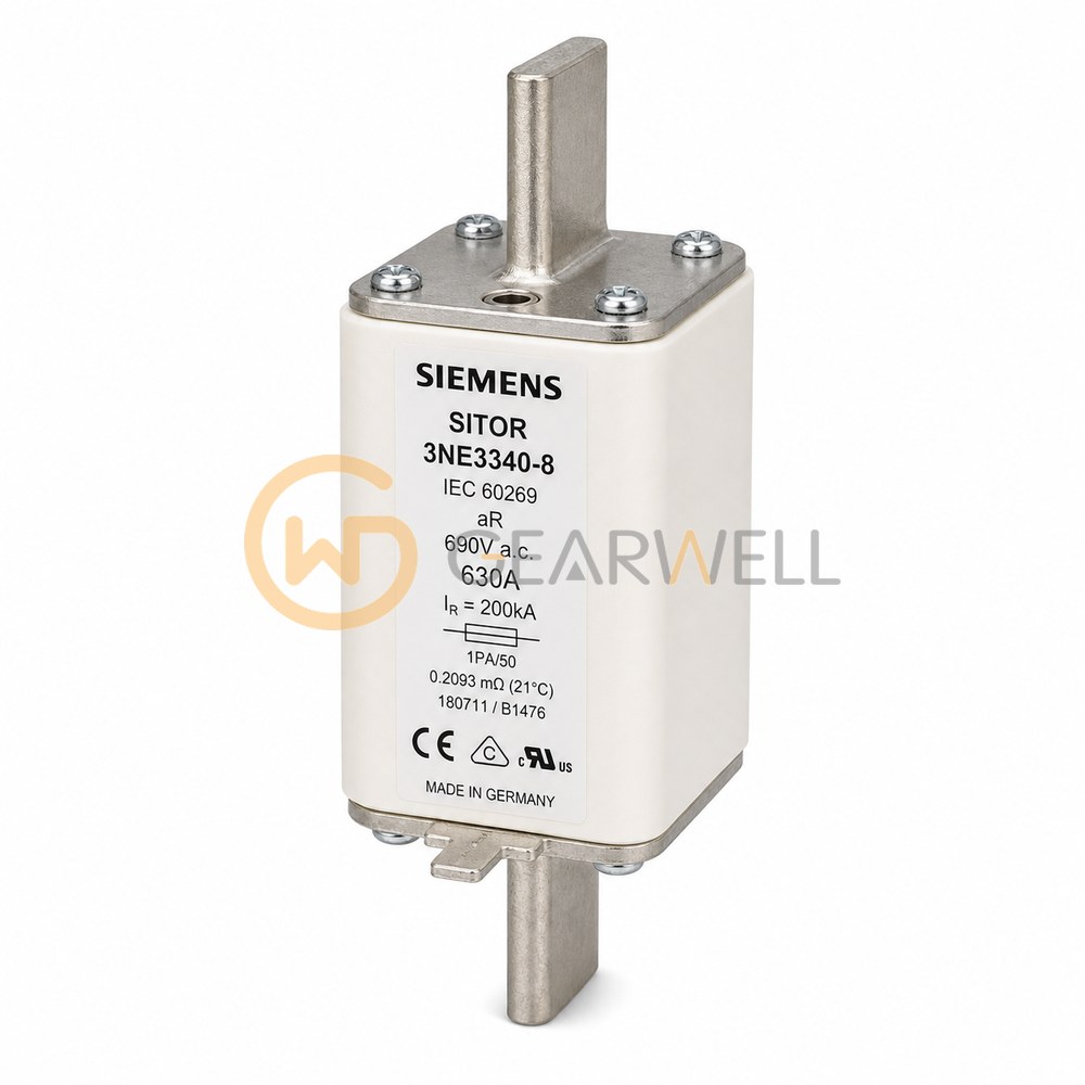 Siemens 3NE3340-8 SITOR NH2 900 A aR Fuse Link