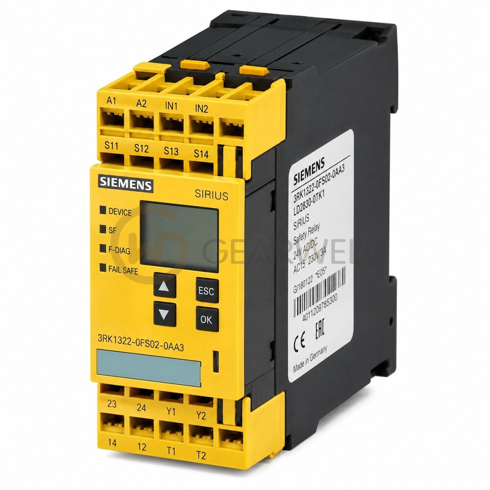 Siemens 3RK1322-0FS02-0AA3 AS-I Compact Motor Starter