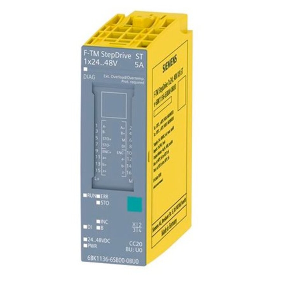 Siemens 6BK1136-6SB00-0BU0 ET 200SP F-TM StepDrive ST Stepper Drive