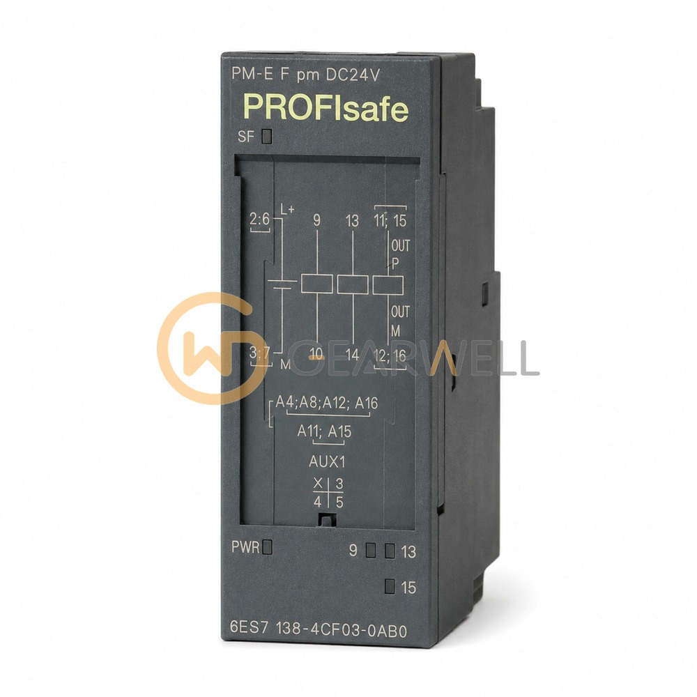 Siemens 6ES7138-4CF03-0AB0 SIMATIC ET 200S PM-E F PROFIsafe Power Module