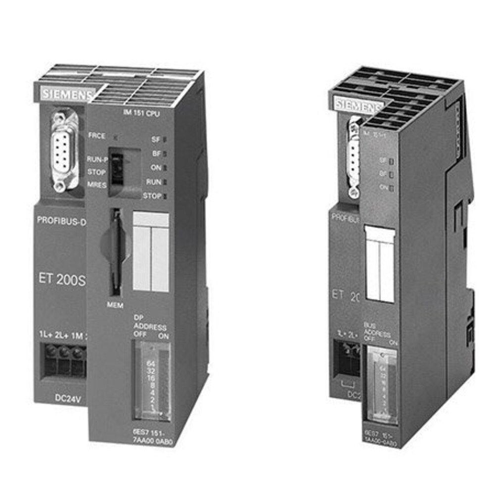 Siemens 6ES7151-1AA06-0AB0 ET 200S IM 151-1 Standard PROFIBUS Interface Module