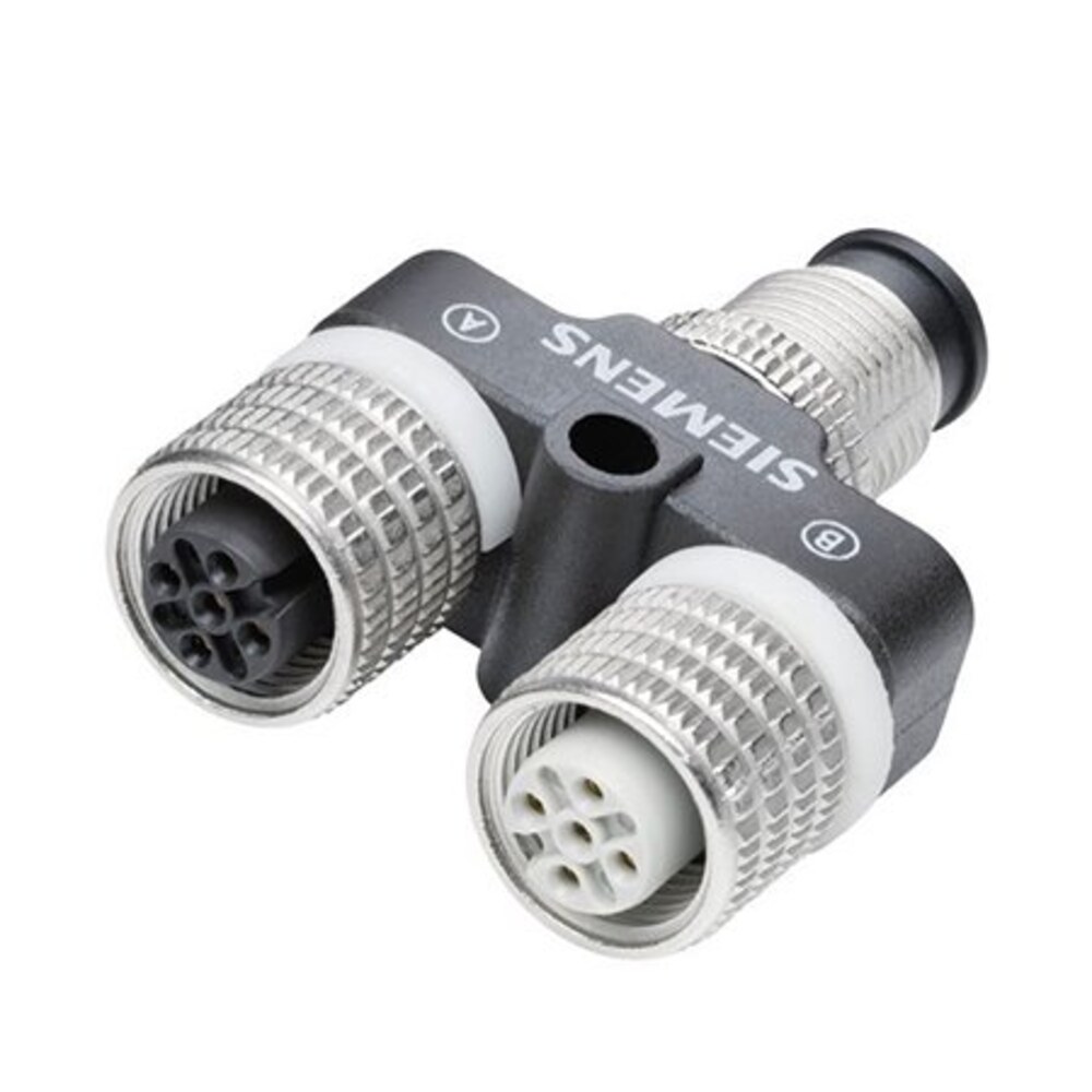 Siemens 6ES7194-1KA01-0XA0 ET 200 5-Pole M12 Y-Connector