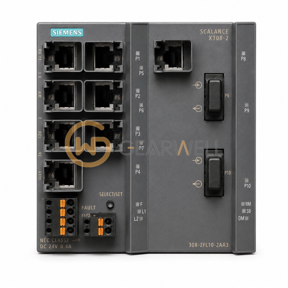 Siemens 6GK5308-2FL10-2AA3 SCALANCE X308-2 Industrial Ethernet Switch