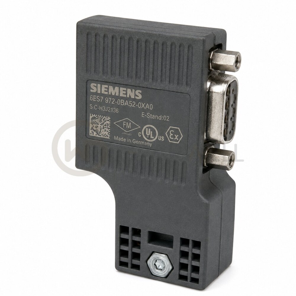 Siemens 6ES7972-0BA52-0XA0 PROFIBUS RS485 90° FastConnect Bus Connector
