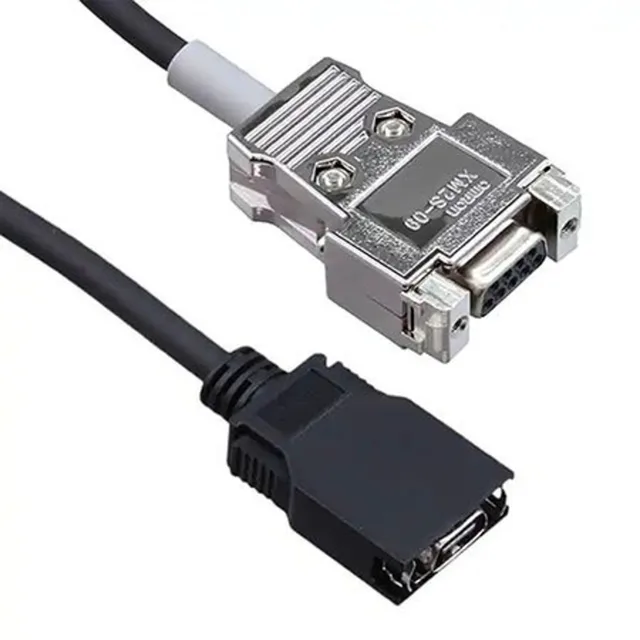 OMRON CS1W-CN118 PLC peripheral-port connecting cable, 0.1 m