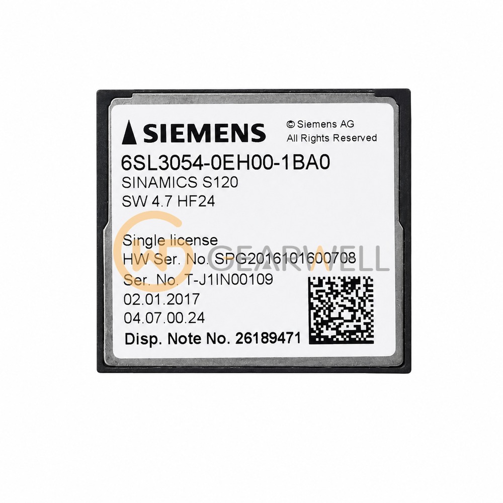 Siemens SL3054-0EH00-1BA SINAMICS S120 CompactFlash Memory Card