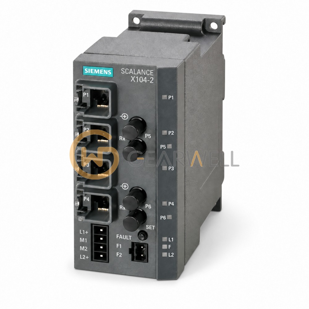Siemens SCALANCE X104-2 Unmanaged Industrial Ethernet Switch