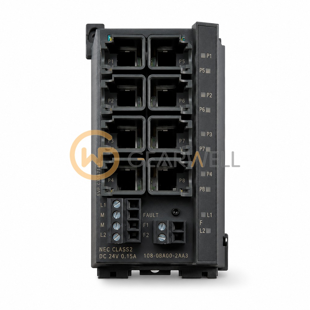 Siemens X108 SCALANCE Unmanaged Industrial Ethernet Switch
