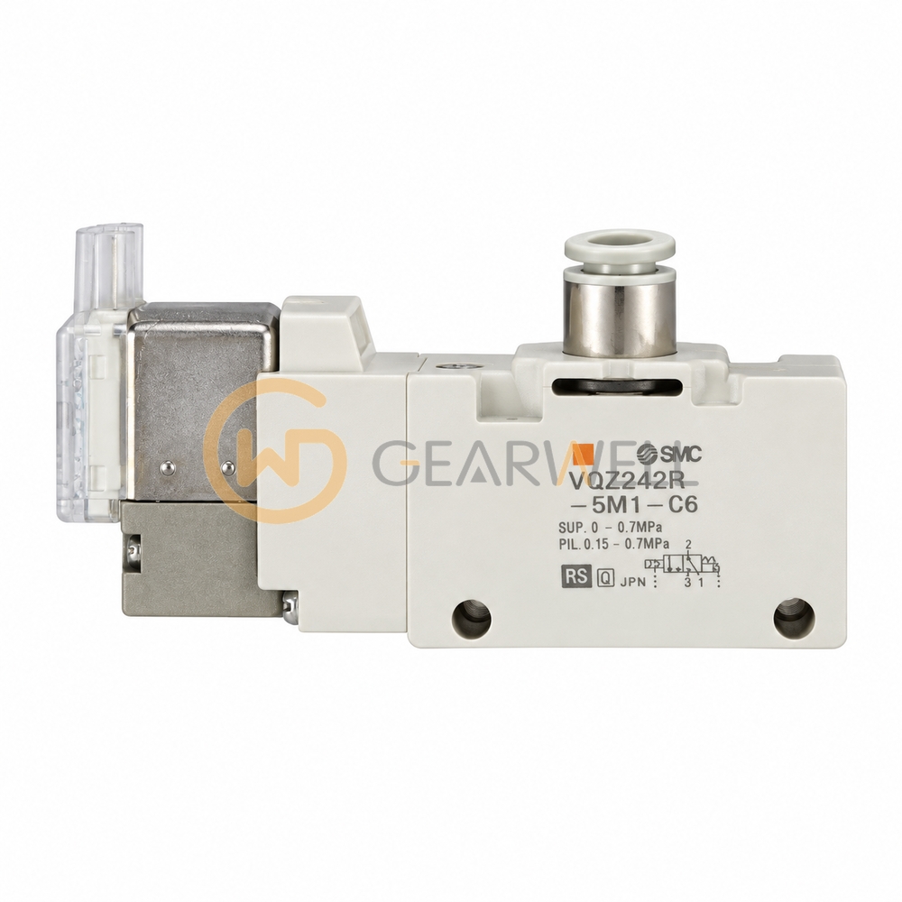 SMC VQZ242R-5M1-C6 Pneumatic Solenoid Valve