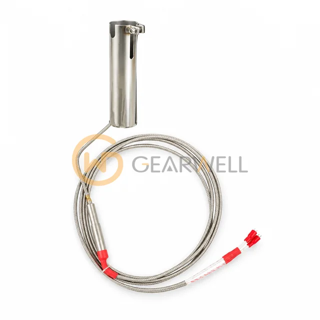 Spring Heater with Metal-Sheathed Leads for Injection Molding Machines