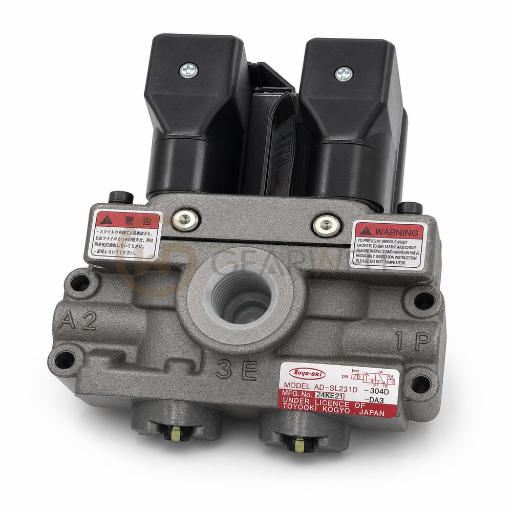 TOYOOKI AD-SL231D-304D dual solenoid valve