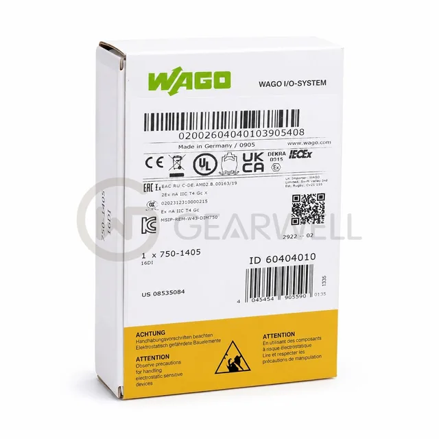 WAGO 750-1405 16-Channel Digital Input Module